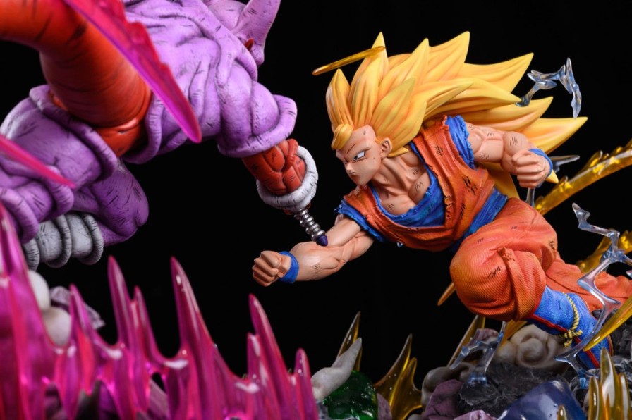 Dragonball Dynamic studio | 【In-Stock】Dynamic Studio 1/6 Ss3 Goku Vs Janenbafree Shipping