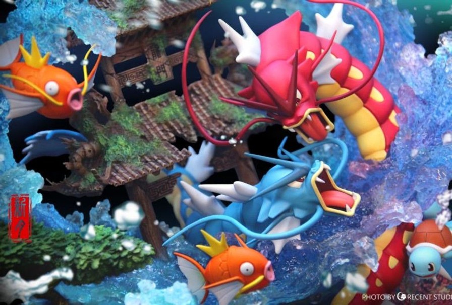 Pre-Order Crescent studio | 【Pre-Order】Crescent Studio Gyarados Family With Led