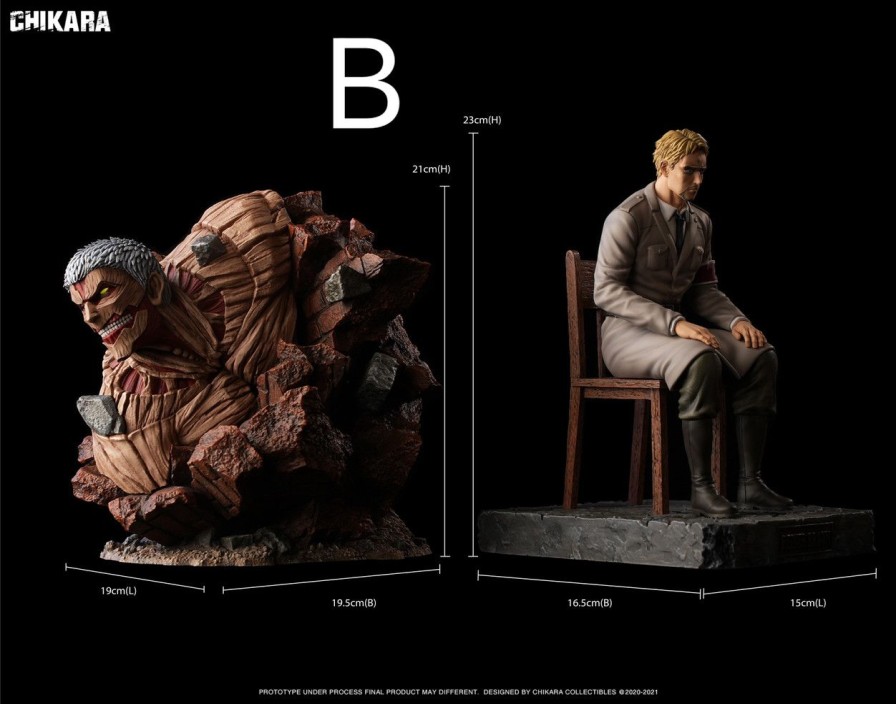 Others Anime CHIKARA Studio | 【In-Stock】Chikara Studio The Armored Titan Reiner Braun B Version