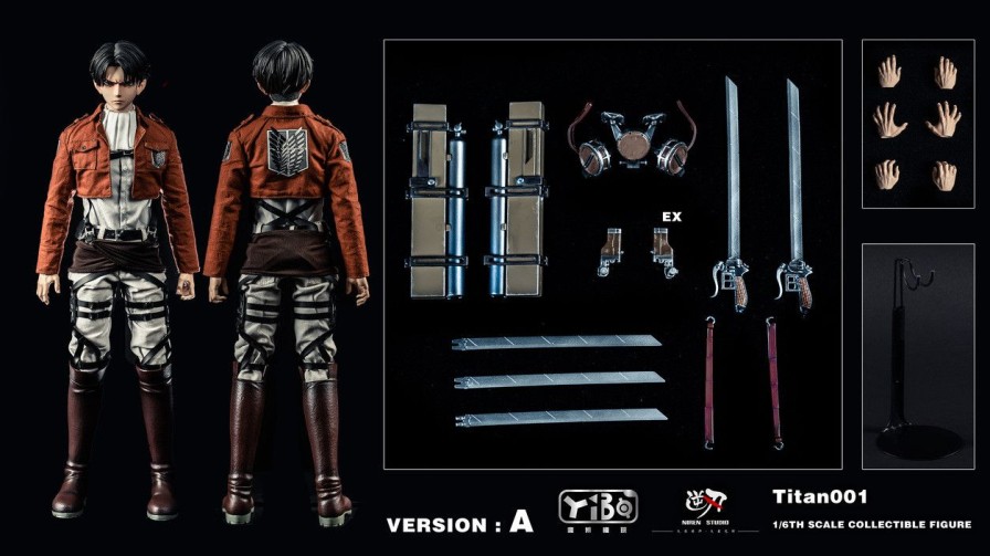 Pre-Order Niren & YIBO TOYS Studio | 【Pre-Order】Niren & Yibo Toys Studio 1/6 Levi·Ackerman