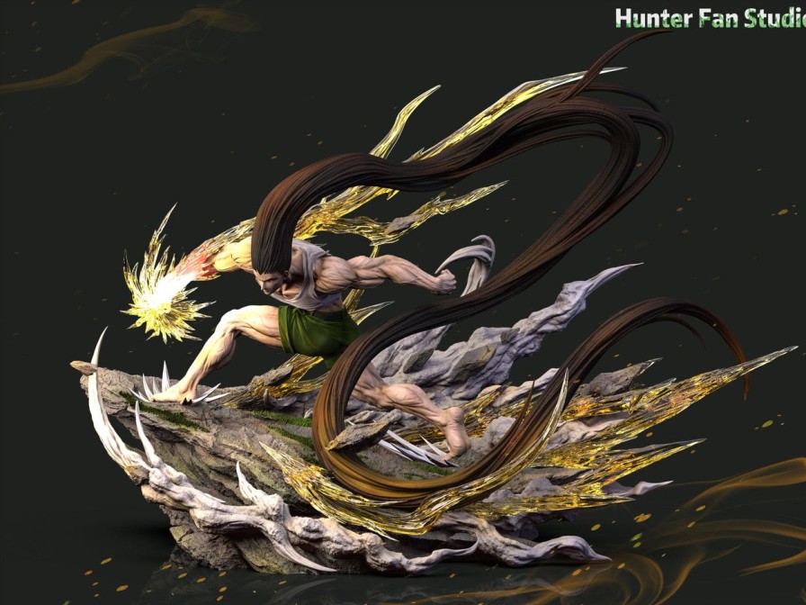 Pre-Order Hunter fan studio | 【Pre-Order】Hunter Fan Studio 1:6 Gon Vs Neferpitou